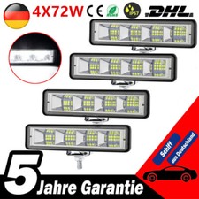 4X LED Arbeitsscheinwerfer 72W
