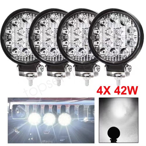 42w 12v 24v led - 4x,