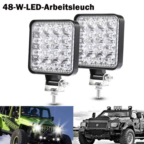 Led arbeitsscheinwerfer - 2x,